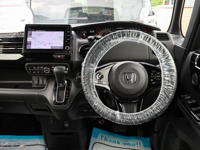 Ｎ－ＢＯＸカスタム Ｌターボ　●令和４年式　●走行２０３６６ｋｍ　●９型プレミアムインターナビ　●両側電動スライドドア　●バックカメラ　●電子パーキング　●渋滞追従機能付ＡＣＣ　●シートヒーター　●ＬＥＤ　●禁煙車　●新車保証付（59枚目）