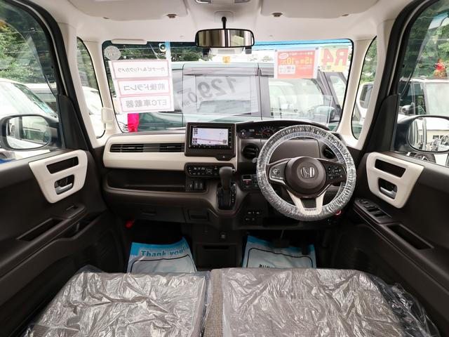 Ｎ－ＢＯＸ Ｌ　●令和４年式　●走行・１５３６５Ｋｍ　●純正ナビ　●ＥＴＣ　●バックカメラ　●前後ドラレコ　●電子パーキング　●ＡＣＣ　●衝突軽減ブレーキ　●片側電動スライドドア　●ＬＥＤヘッドライト　●オートＡＣ（11枚目）