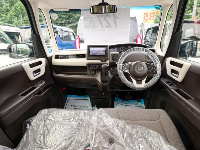 Ｎ－ＢＯＸ Ｌ　●令和５年式　●走行・１９１０６Ｋｍ　●ナビ　●ＥＴＣ　●バックカメラ　●電子パーキング　●ＡＣＣ　●両側電動スライドドア　●衝突軽減ブレーキ　●ＬＥＤヘッドライト　●Ｆシートヒーター　●レンタＵＰ（9枚目）