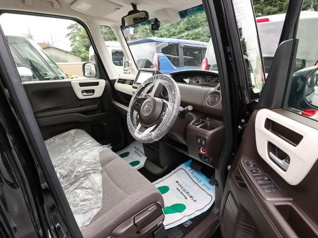 Ｎ－ＢＯＸ Ｌ　●令和５年式　●走行・１９１０６Ｋｍ　●ナビ　●ＥＴＣ　●バックカメラ　●電子パーキング　●ＡＣＣ　●両側電動スライドドア　●衝突軽減ブレーキ　●ＬＥＤヘッドライト　●Ｆシートヒーター　●レンタＵＰ（43枚目）