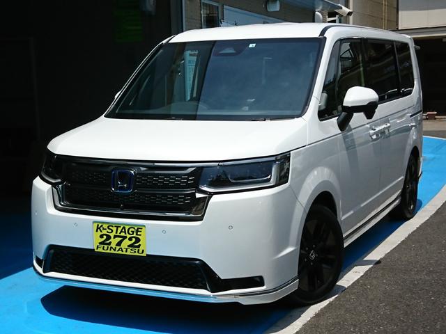 ステップワゴン ｅ：ＨＥＶスパーダ　●令和４年式　●走行７２５９ｋｍ　●１１．４型ホンダコネクトナビ　●全方位カメラ　●ＥＴＣ　●両側電動スライドドア　●渋滞追従機能付ＡＣＣ　●７人乗　●シートヒーター　●電子パーキング　●新車保証付（36枚目）