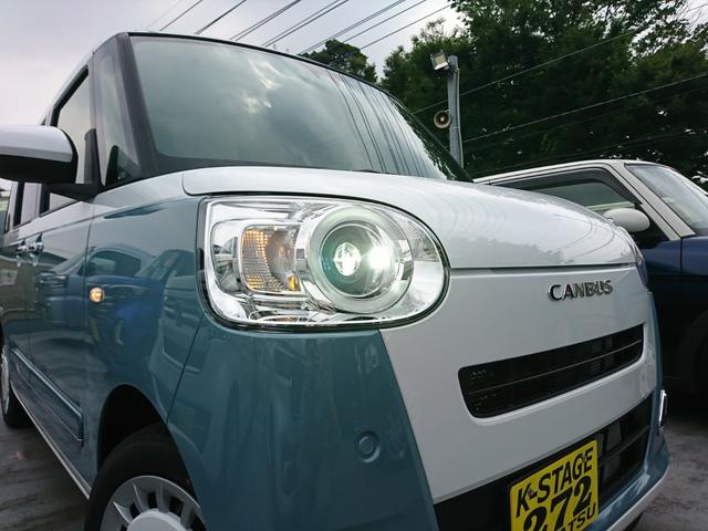 ムーヴキャンバス ストライプスＧ　●届出済未使用車　●令和７年式　●走行８ｋｍ　●両側電動スライドドア　●電動パーキング　●シートヒーター　●ＬＥＤライト　●スマートキー　●プッシュスタート　●コーナーセンサー　●新車メーカー保証付き（29枚目）