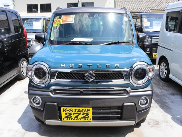 ハスラー ＪスタイルＩＩターボ　●令和５年式　●走行１３５２３ｋｍ　●純正９型ナビ　●全方位カメラ　●特別仕様車　●ＥＴＣ　●アダプティブクルーズ　●ＬＥＤライト　●シートヒーター　●キーフリー　●２トーンカラー　●新車保証付き（2枚目）