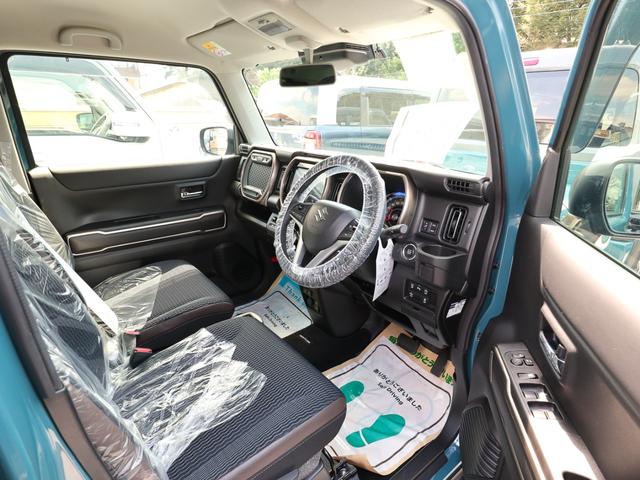 ハスラー ＪスタイルＩＩターボ　●令和５年式　●走行１３５２３ｋｍ　●純正９型ナビ　●全方位カメラ　●特別仕様車　●ＥＴＣ　●アダプティブクルーズ　●ＬＥＤライト　●シートヒーター　●キーフリー　●２トーンカラー　●新車保証付き（15枚目）