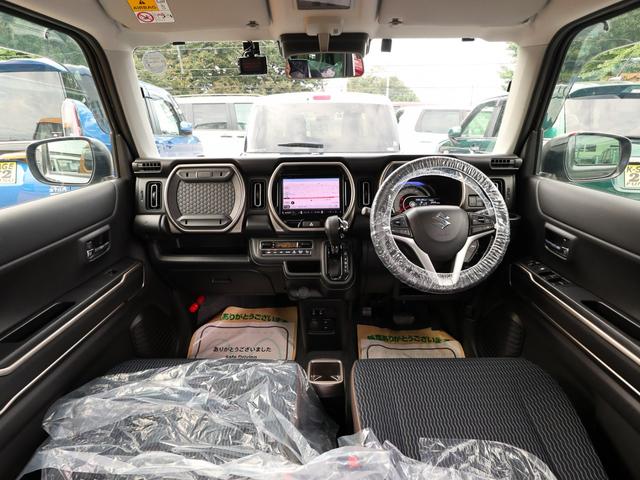 ハスラー ＪスタイルＩＩ　●令和４年式　●走行・４７４２９Ｋｍ　●８インチフルセグナビ　●ＥＴＣ　●バックカメラ　●前後ドライブレコーダー　●ＡＣＣ　●衝突被害軽減ブレーキ　●フロントシートヒーター　●２トーンカラー　●禁煙車（11枚目）