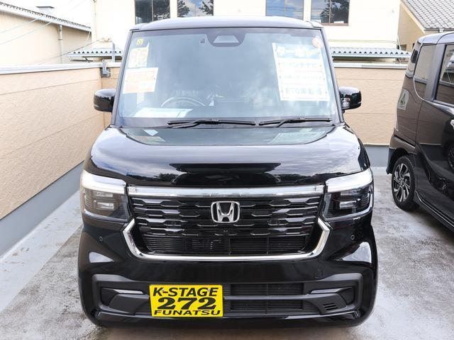 Ｎ－ＢＯＸカスタム ターボ　●令和５年式　●走行１８８８０ｋｍ　●９型ホンダコネクトナビ　●ＥＴＣ　●バックカメラ　●両側電動スライドドア　●渋滞追従機能付ＡＣＣ　●電子パーキング　●ＬＥＤライト　●シートヒーター　●新車保証付（2枚目）