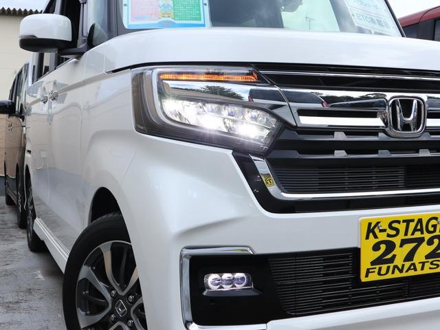Ｎ－ＢＯＸカスタム Ｌ　４ＷＤ　●令和４年式　●走行１４５６２ｋｍ　●社外ナビ　●前方ドラレコ　●ＥＴＣ　●バックカメラ　●電動スライドドア　●渋滞追従機能付ＡＣＣ　●シートヒーター　●元レンタカー　●新車保証付　●禁煙車（38枚目）