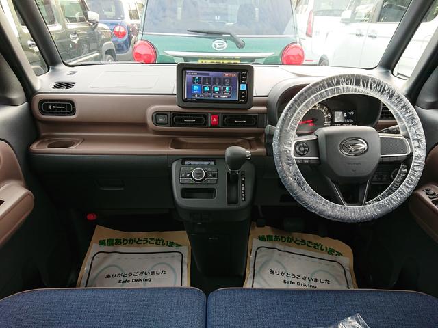 ムーヴキャンバス セオリーＸ　●令和６年式　●走行５３２２ｋｍ　●純正ナビ　●バックカメラ　●両側電動スライドドア　●衝突被害軽減ブレーキ　●プッシュスタート　●キーフリー　●コーナーセンサー　●サイドエアバッグ　●新車保証付き（8枚目）