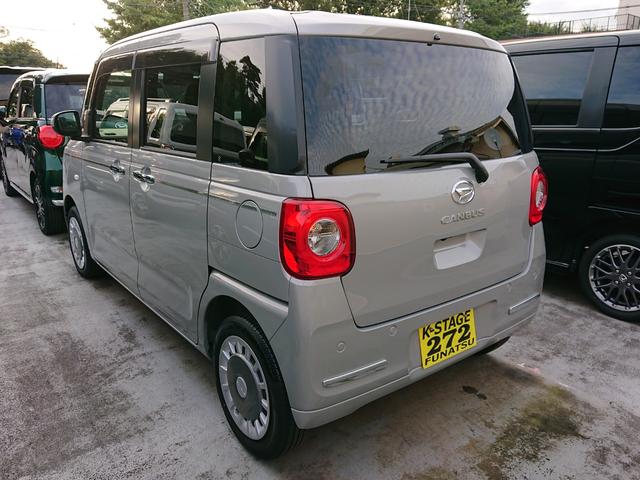 ムーヴキャンバス セオリーＸ　●令和６年式　●走行５３２２ｋｍ　●純正ナビ　●バックカメラ　●両側電動スライドドア　●衝突被害軽減ブレーキ　●プッシュスタート　●キーフリー　●コーナーセンサー　●サイドエアバッグ　●新車保証付き（33枚目）
