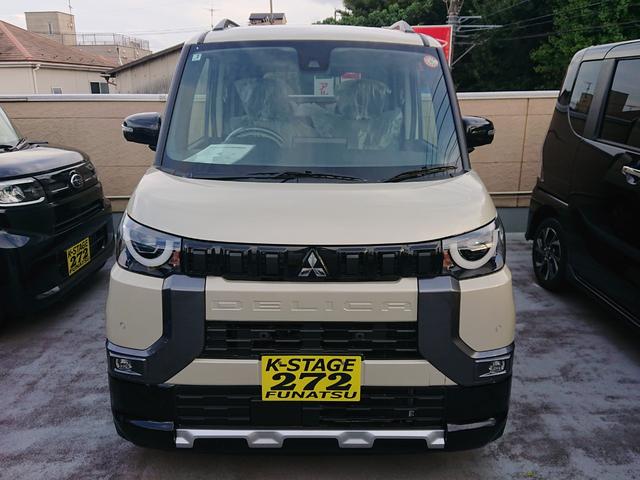 デリカミニ Ｇ　●令和７年式　●走行・１６Ｋｍ　●届出済未使用車　●全方位カメラ　●デジタルインナーミラー　●助手席側ハンズフリーオートスライドドア　●衝突軽減ブレーキ　●Ｆシートヒーター　●タッチパネル式オートＡＣ（2枚目）