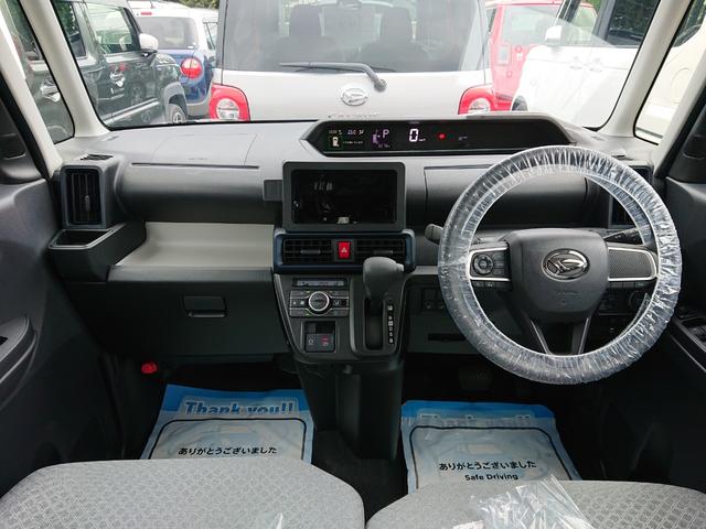 タント Ｘ　●令和４年式　●走行・３０７８Ｋｍ　●車検整備付　●電子パーキング　●ＬＥＤヘッドライト　●Ｆシートヒーター　●オートＡＣ　●衝突軽減ブレーキ　●片側電動スライドドア　●ミラクルオープンドア　●禁煙車（5枚目）