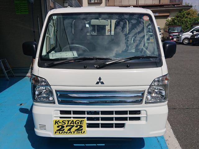 ミニキャブトラック Ｍ　４ＷＤ・４ＡＴ　●令和７年式　●届出済未使用車　●キーレス　●パワーウィンドウ　●オートライト　●リアソナーセンサー　●アイドリングストップ　●横滑り防止装置　●エアコン　●パワステ　●新車保証付き（2枚目）
