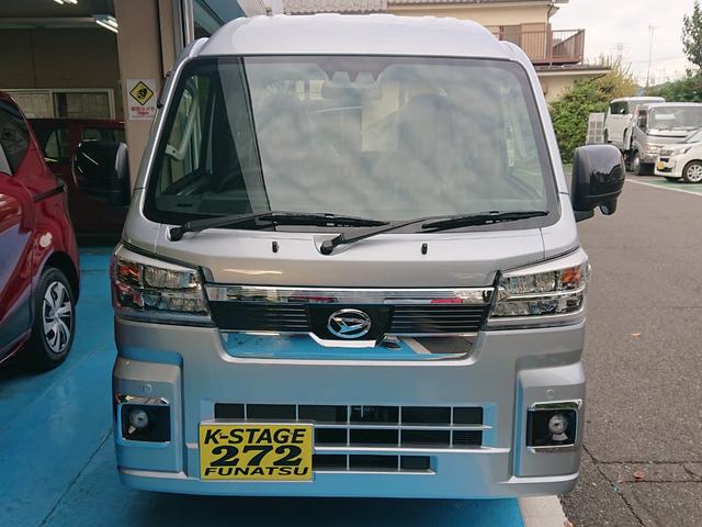 ハイゼットトラック ジャンボエクストラ　４ＷＤ　ＣＶＴ　●届出済未使用車　●令和７年式　●ＬＥＤヘッドライト＆フォグライト　●プッシュスタートボタン　●衝突被害軽減ブレーキ　●パワーウィンドウ　●ＬＥＤ荷台作業灯　●キーフリー　●新車保証付（2枚目）
