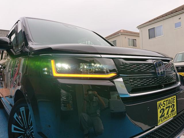 ステップワゴン ｅ：ＨＥＶスパーダ　プレミアムライン　●令和７年式　●走行・１４２４１Ｋｍ　●純正９インチコネクトナビ　●ＥＴＣ　●マルチビューカメラシステム　●電子パーキング　●ＡＣＣ　●衝突軽減ブレーキ　●両側電動スライドドア　●パワーテールゲート（35枚目）