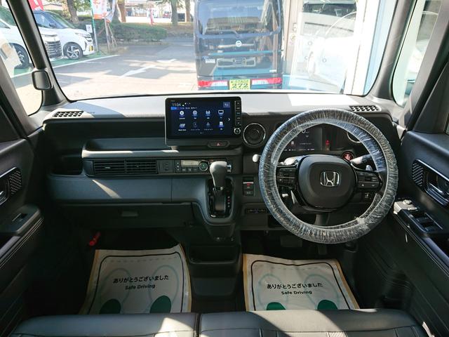 N-BOXカスタム ターボコーディネートスタイル ●令和6年式 ●走行・24516Km ●純正9インチコネクトナビ ●ETC ●バックカメラ ●前後ドラレコ ●衝突軽減ブレーキ ●ACC ●電子パーキング ●両側電動スライドドア ●Fシートヒーター(10枚目)