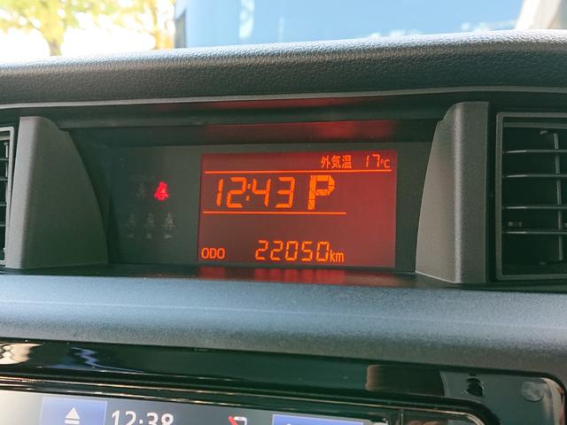 ルーミー Ｘ　●令和３年式　●走行・２２０５０Ｋｍ　●車検整備付き　●純正ナビ・ＴＶ付き　●ＥＴＣ　●バックカメラ　●前後ドラレコ　●片側電動スライドドア　●衝突被害軽減ブレーキ　●Ｆシートヒーター　●オートライト（17枚目）