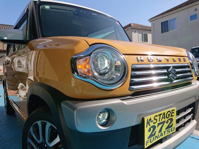 ハスラー J ●令和1年式 ●走行34259km ●ナビ ●バックカメラ ●衝突被害軽減ブレーキ ●前席シートヒーター ●HIDヘッドライト ●プッシュスタートボタン ●キーフリー ●Sエネチャージ ●禁煙車(32枚目)