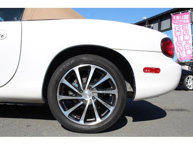 ロードスター Ｍ　オートマ車／ベージュ幌／１０３．８００キロ時にタイミングベルト、ウォーターポンプ、オイル＆カムシール交換済／ダブルエアバック／ドラレコ／ＥＴＣ（20枚目）