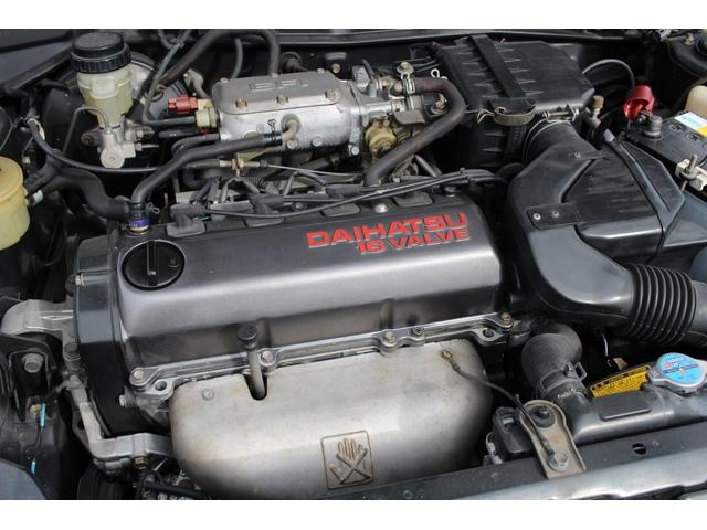 シャレードデ・トマソ ベースグレード　ノーマル車／ツインカムエンジン／純正５速ＭＴ／純正レカロシート／純正ナルディステアリング／純正１４インチアルミホイル／純正フォグランプ（36枚目）