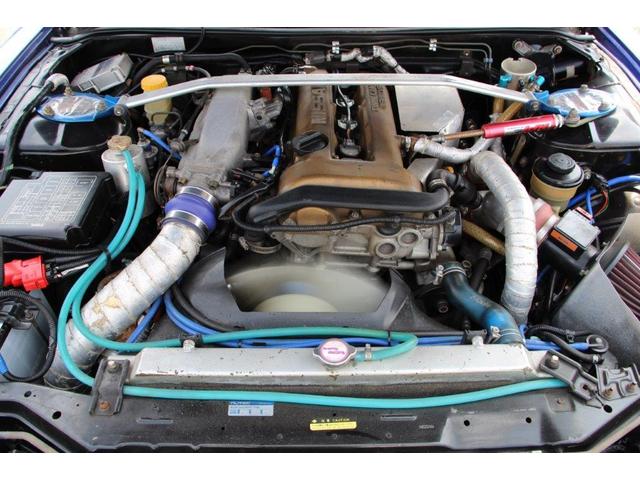 Q’s改S14ターボエンジン アペックスタービン(4枚目)
