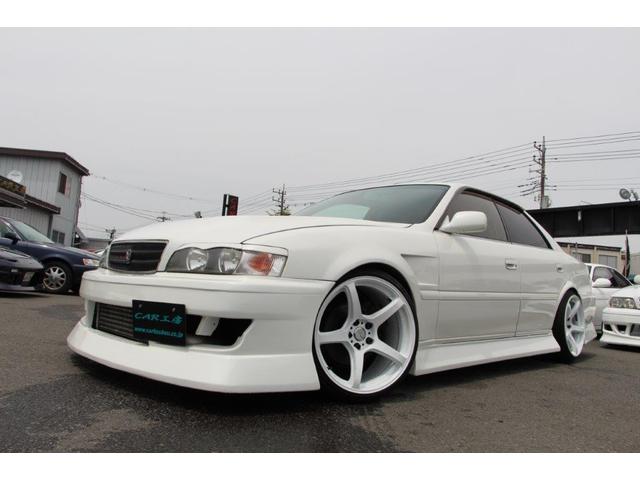 ツアラーV リミテッド BNスポーツフルエアロ FRPフロントフェンダー FRPボンネット ワークエモーションT5R19インチアルミホイル テインフルタップ車高調 柿本マフラー 前置インタークーラー5速改公認(18枚目)