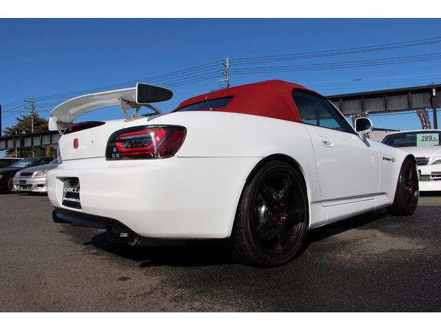 Ｓ２０００ タイプＶ　スプーンコンプリートエンジン　ミッション　フロントブレーキ　ＨＫＳＦコンＩＳ　ＨＫＳ車高調　ＨＫＳマフラー　ＢＲＩＤＥエアー２脚　ＳＡＲＤ触媒　ＦＲＰボンネット　プロドライブＧＣ－０５Ｎアルミホイル（57枚目）