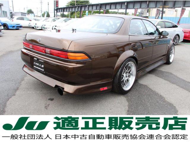 マークII ツアラーＶ　５速改公認　ＨＫＳＧＴ２８３５タービン　ＦコンＩＳ現車セッティング済　ＳＡＲＤインジェクター　レギュレター　オイルクーラー　アルミラジエター　前置ＩＣ　Ｆアッパー　リア風間アーム３点公認（2枚目）