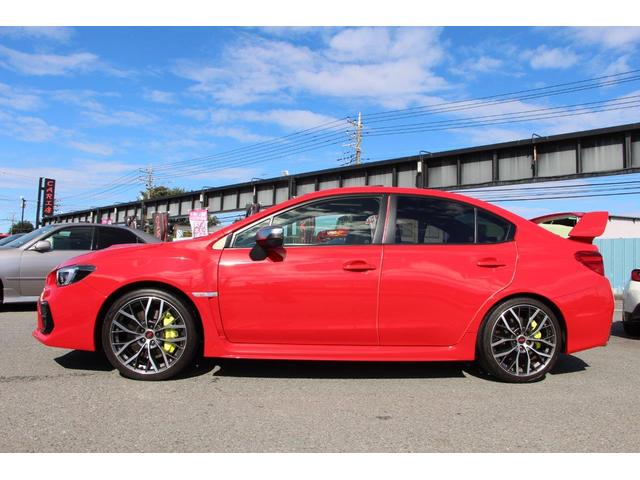 ＷＲＸ ＳＴＩ ＳＴＩ　タイプＳ　アプライドモデルＦ型／サンルーフ／オプションＲＥＣＡＲＯシート／アドバンスドセーフティー／大型リアスポイラー／アドバンスドセーフティーパッケージ／パナソニックビルトインナビ＆スピーカー／サテンミラー（14枚目）