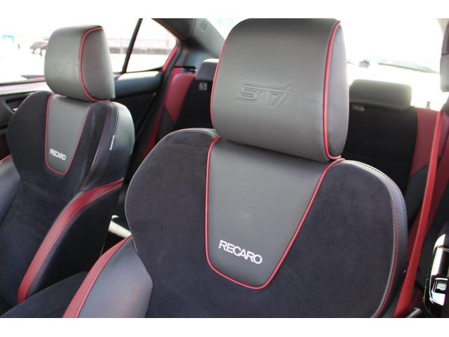 ＷＲＸ ＳＴＩ ＳＴＩ　タイプＳ　アプライドモデルＦ型／サンルーフ／オプションＲＥＣＡＲＯシート／アドバンスドセーフティー／大型リアスポイラー／アドバンスドセーフティーパッケージ／パナソニックビルトインナビ＆スピーカー／サテンミラー（42枚目）