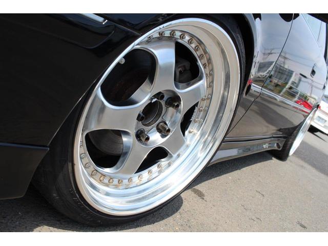 マークII ツアラーＶ　後期型／５速改ＪＺＸ１１０ＭＴ公認／キーレス／ナルディステア・エアロパーツ／ＫＴＳ車高調／ＨＫＳエアクリ／ＨＰＩアルミラジエター＆前置インタークーラー／柿本車マフラー・社外１８インチアルミホイル（18枚目）