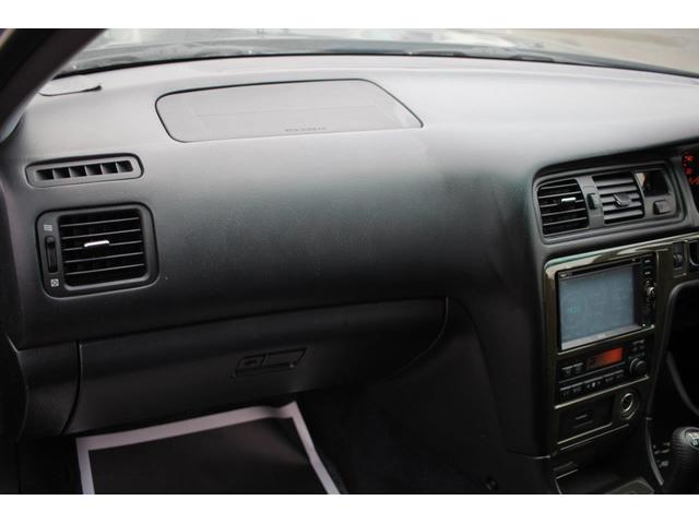 マークII ツアラーＶ　後期型／５速改ＪＺＸ１１０ＭＴ公認／キーレス／ナルディステア・エアロパーツ／ＫＴＳ車高調／ＨＫＳエアクリ／ＨＰＩアルミラジエター＆前置インタークーラー／柿本車マフラー・社外１８インチアルミホイル（28枚目）