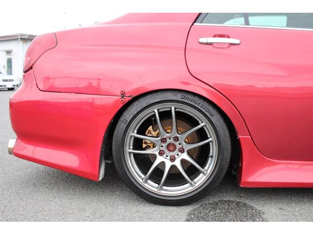 ヴェロッサ Ｖ２５　純正５速ＭＴ／ハイフロータービン／Ｔ＆Ｅエアロ／ガナドールミラー／ワークＣＲ極１８インチ／ＢＲＩＤＥフルバケ／デフィーメーター４個／車高調／ＯＲＣクラッチ／ＴＲＤＬＳＤ／前置インタークーラー／マフラー（18枚目）