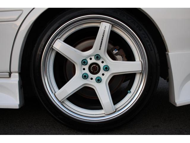 チェイサー ツアラーV 5速改公認/クニーズフルエアロ&フロントフェンダー/BNスポーツFRPボンネット/ワークT5-R2P18インチ/BRIDEセミバケ2脚&内装張替/ORCクラッチ/東名LSD/前置IC/アルミラジエター(23枚目)