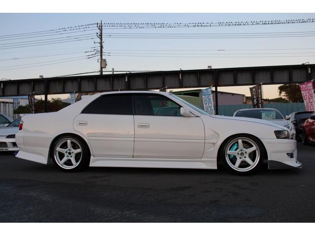 チェイサー ツアラーV 5速改公認/クニーズフルエアロ&フロントフェンダー/BNスポーツFRPボンネット/ワークT5-R2P18インチ/BRIDEセミバケ2脚&内装張替/ORCクラッチ/東名LSD/前置IC/アルミラジエター(29枚目)