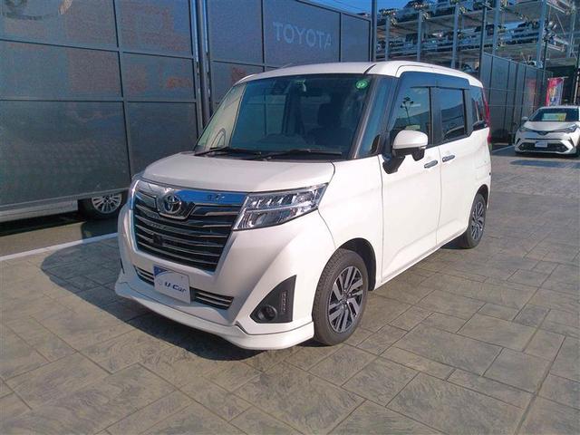 ルーミー カスタムＧ　Ｓ　デュアルエアバッグ　整備記録簿　ＡＵＴＯエアコン　Ｗ電動ドア　フルフラット　ナビＴＶ　横滑り防止　１オーナー　ＤＶＤ　地デジフルセグＴＶ　クルーズコントロール　ＬＥＤヘッドライト　ウォークスルー　ＡＷ（3枚目）
