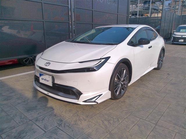 プリウス Ｚ　レーダーブレーキサポート　パワーステアリング　パノラマサンルーフ　１オーナー車　メディアプレイヤー接続　ＡＣ１００　ＴＶナビ　エアロ　ＬＥＤ　アルミホイール　ドライブレコーダー　オートエアコン　ＥＴＣ（4枚目）