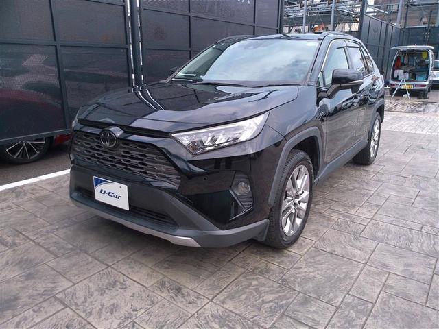 ＲＡＶ４ Ｇ　Ｚパッケージ　横滑り防止　整備記録簿　ブレーキサポート　ＬＥＤヘッド　盗難防止装置　スマキー　オートエアコン　助手席エアバッグ　キーレスエントリー　クルコン　ＥＴＣ付　地デジ　メモリ－ナビ　エアバッグ　１オーナー（4枚目）