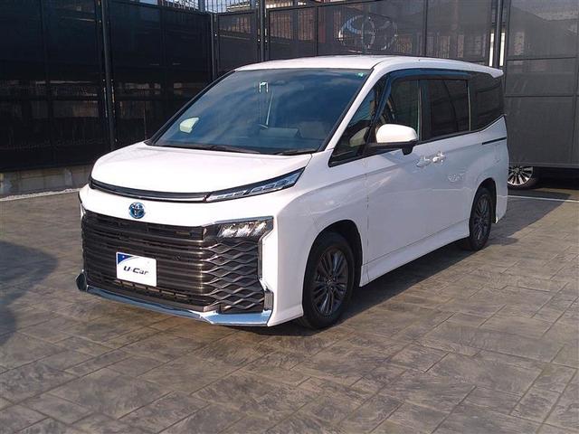 ヴォクシー ハイブリッドＳ－Ｇ　リアオートエアコン　１００Ｖ電源　地デジ　クルコン　Ｂカメラ　横滑防止装置　ＬＥＤヘッド　ＥＴＣ車載器　ワンオーナー車　両側自動ドア　キーレス　ナビ＆ＴＶ　アルミホイール　３列シート　スマートキー（7枚目）