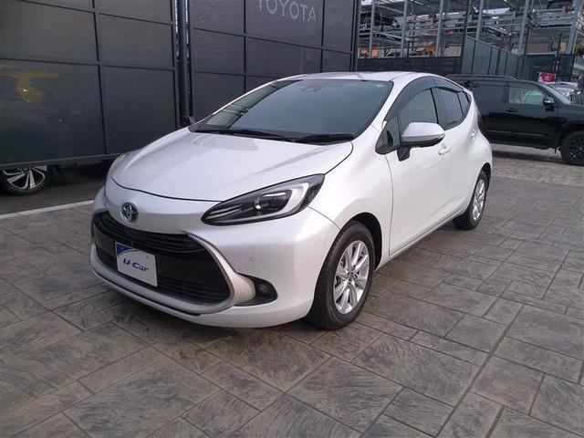 アクア Z LEDヘッドライト スマートキー 100V電源 イモビライザー アルミホイール オートクルーズコントロール 点検記録簿 フルセグTV エアコン ESC ナビ&TV ETC キーレス パワーウインドウ(7枚目)