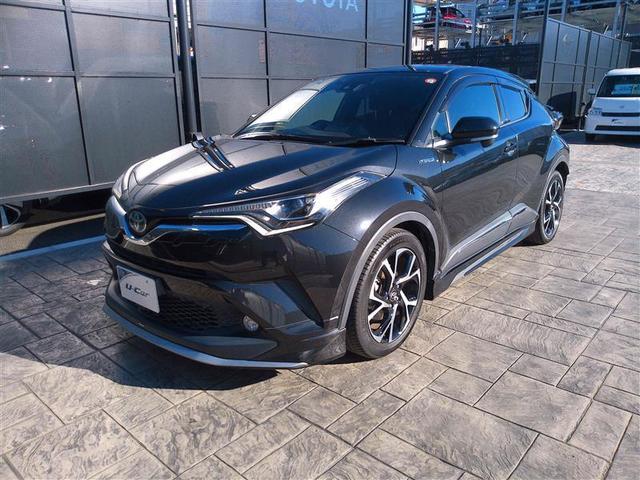 C-HR G ハーフ革 TSS エアロ DVD再生可 定期点検記録簿 LEDヘッド バックモニタ イモビライザー ナビ&TV ETC付 キーフリーシステム スマキー 横滑り防止機能 クルーズC ドライブレコ-ダ-(10枚目)