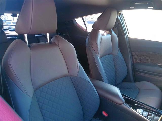 C-HR G ハーフ革 TSS エアロ DVD再生可 定期点検記録簿 LEDヘッド バックモニタ イモビライザー ナビ&TV ETC付 キーフリーシステム スマキー 横滑り防止機能 クルーズC ドライブレコ-ダ-(16枚目)