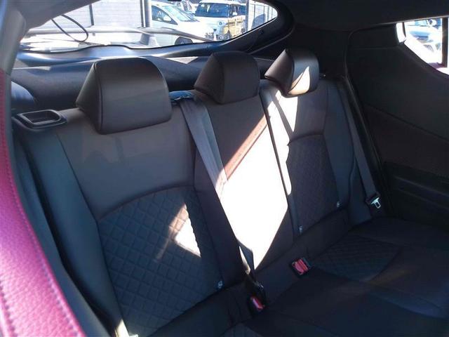 C-HR G ハーフ革 TSS エアロ DVD再生可 定期点検記録簿 LEDヘッド バックモニタ イモビライザー ナビ&TV ETC付 キーフリーシステム スマキー 横滑り防止機能 クルーズC ドライブレコ-ダ-(17枚目)