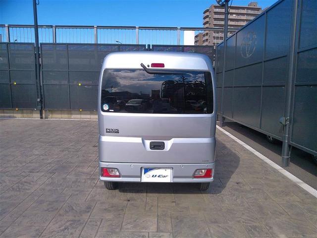 ピクシスバン クルーズターボ　ＬＥＤヘッドライト　フルセグＴＶ　スマートキー　ＤＶＤ　エアコン　エアバッグ　パワーウィンドウ　盗難防止システム　メモリナビ　ＥＴＣ　アイドリングストップ　４ＷＤ　パワーステアリング　記録簿　Ｒカメラ（9枚目）