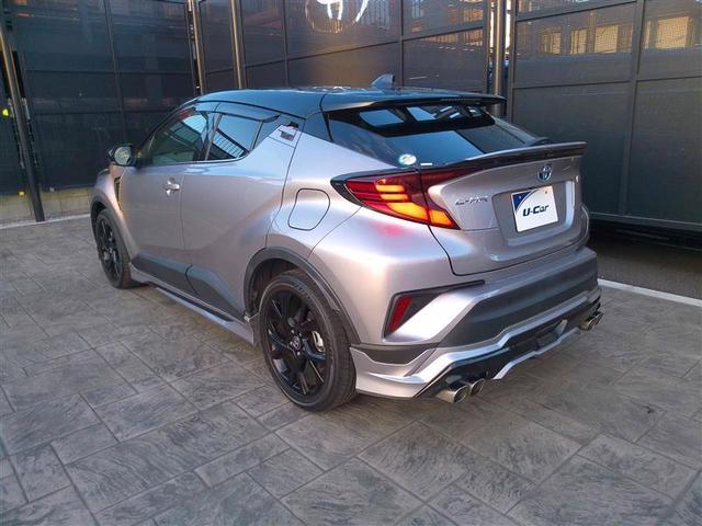 C-HR G モード ネロ セーフティプラス PCS 点検記録簿 ワンオーナ 盗難防止 Rカメラ LEDライト アルミ クルーズC エアバッグ ABS エアロ ナビ スマートキ- ETC車載器 キーフリー オートエアコン 横滑り防止 ドラレコ(11枚目)