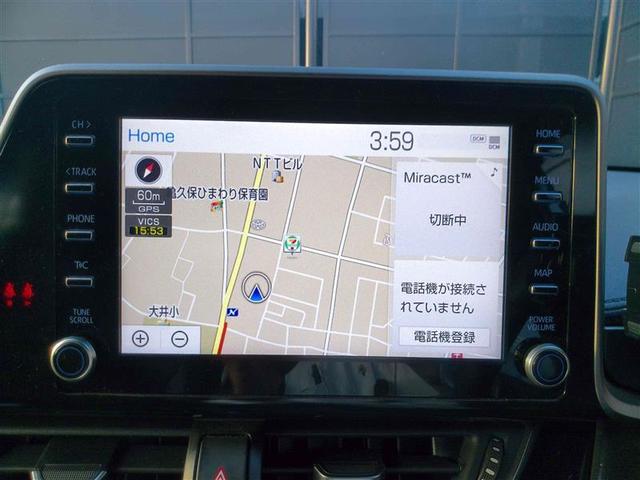 C-HR G モード ネロ セーフティプラス PCS 点検記録簿 ワンオーナ 盗難防止 Rカメラ LEDライト アルミ クルーズC エアバッグ ABS エアロ ナビ スマートキ- ETC車載器 キーフリー オートエアコン 横滑り防止 ドラレコ(20枚目)