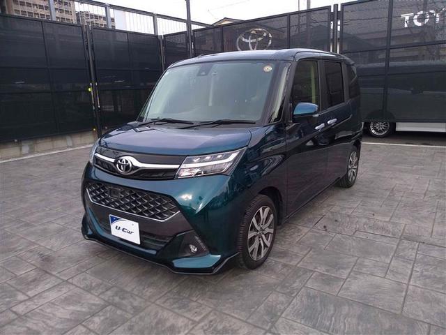 タンク カスタムG-T スマキ- 地上デジタル アルミホイル 踏み間違い防止装置 両側電動ドア LEDヘッドライト クルコン 横滑り防止装置 ETC ウォークスルー キーレス ドライブレコーダー TVナビ オートエアコン(4枚目)