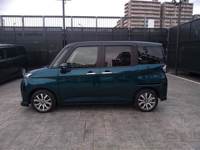 タンク カスタムG-T スマキ- 地上デジタル アルミホイル 踏み間違い防止装置 両側電動ドア LEDヘッドライト クルコン 横滑り防止装置 ETC ウォークスルー キーレス ドライブレコーダー TVナビ オートエアコン(5枚目)