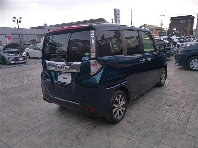 タンク カスタムG-T スマキ- 地上デジタル アルミホイル 踏み間違い防止装置 両側電動ドア LEDヘッドライト クルコン 横滑り防止装置 ETC ウォークスルー キーレス ドライブレコーダー TVナビ オートエアコン(10枚目)