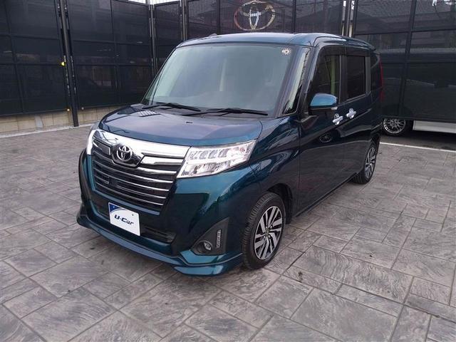 ルーミー カスタムＧ　アイドリング　両側電動ＳＤ　ＬＥＤヘット　バックビューモニター　地デジ　スマートキー　メモリナビ　クルーズコントロール　点検記録簿　ＤＶＤ　ＥＴＣ　１オーナー　オートエアコン　アルミホイール　ＡＢＳ（4枚目）