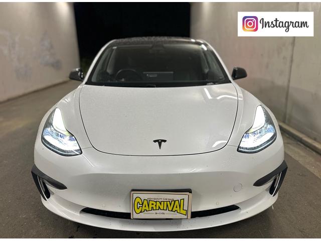 モデル３ ロングレンジ　ＡＷＤ　４ＷＤ・オートパイロット搭載・オールブラックプレミアムインテリア・カーバンパーツ多・カーボンリアスポ・１９インチＡＷ・コールドウェザー機能・スーパーチャージャーネットワークアクセス・チャデモアダプター（10枚目）